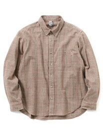 チャムス CHUMS NEL SHIRT (ネル シャツ) トレッキング アウトドア 長袖シャツ ユニセックス
