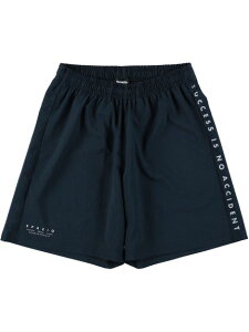 �X�p�b�c�B�I (SPAZIO) Jr.���b�V���v���p��(JR MESH PRACTICE PANTS) �T�b�J�[ �W���j�A �n�[�t�p���c �W���j�A BLACK GE1027-02