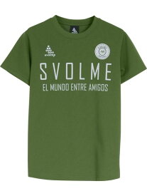 スボルメ SVOLME JrロゴプラT24SDG フットサル 半袖プラクティスシャツ ジュニア
