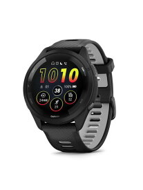 ガーミン Garmin FORERUNNER 265 MUSIC WIFI GPS JPN BLACK スポーツアクセサリー スポーツ ユニセックス