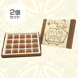 【レビュー高評価】鹿のふん　ふんふんチョコだんご（20個入）×2個セット