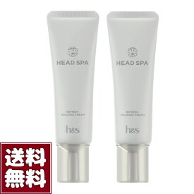 【2本セット】h&s 深体験ヘッドスパ リフレッシュマッサージクリーム 120g エイチアンドエス