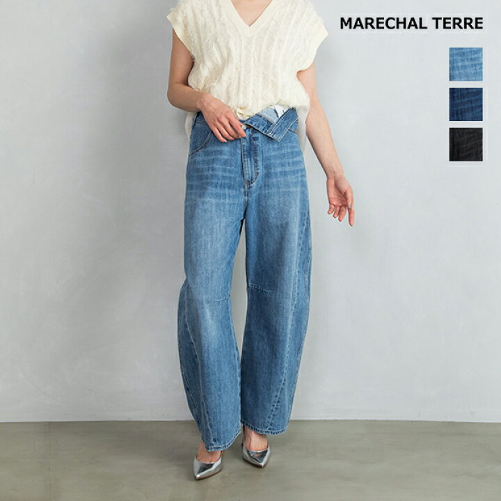 楽天市場】ポイント10倍！【マルシャルテル marechal terre】デニム 