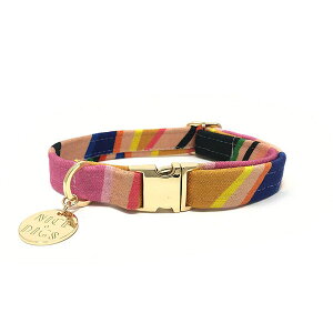 yNICE DIGS iCXfBOXzEASY TIGER PRINTED DOG COLLAR - PINK hbOJ[ U[ nhCh lR|X