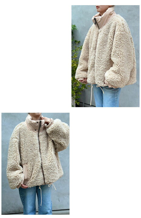 楽天市場】【OOF WEAR(ウーフウェア)】FAUX FUR AND COTTON REVERSIBLE 
