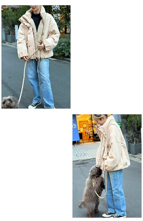 楽天市場】【OOF WEAR(ウーフウェア)】FAUX FUR AND COTTON REVERSIBLE 