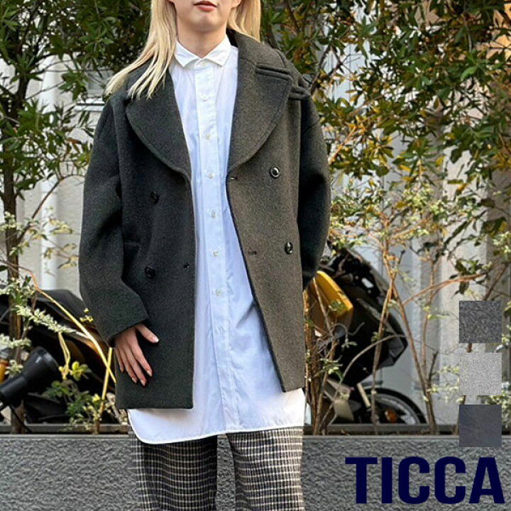 楽天市場】【TICCA ティッカ】ピーコート □送料無料□ Pコート 