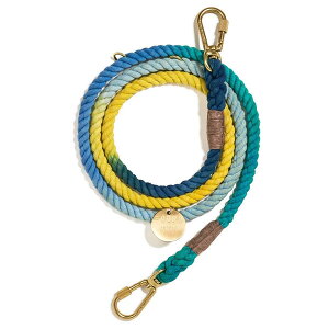 【FOUND MY ANIMAL ファウンドマイアニマル】FOUND MY ANIMAL AZURE COTTON ROPE DOG LEASH, ADJUSTABLE アジャスタブルリード / アジュール ■ネコポス送料無料■