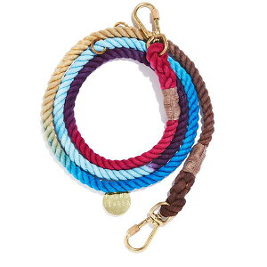 yFOUND MY ANIMAL t@Eh}CAj}zMOOD RING OMBRE COTTON ROPE DOG LEASH, ADJUSTABLE AWX^u[h /[hO@lR|X
