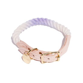 【FOUND MY ANIMAL ファウンドマイアニマル】WISTERIA OMBRE COTTON ROPE CAT & DOG COLLAR キャット＆ドッグカラー/ウィステリアグラデーション ■ネコポス送料無料■