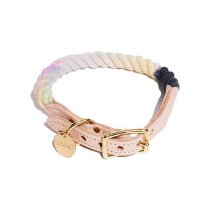yFOUND MY ANIMAL t@Eh}CAj}zDUSK OMBRE COTTON ROPE CAT & DOG COLLAR LbghbOJ[/_XNOf[V@lR|X