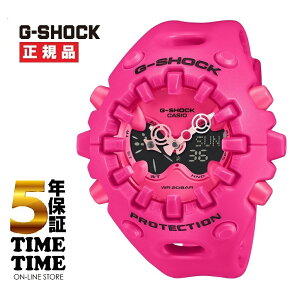 CASIO �J�V�I G-SHOCK G�V���b�N �s���N ��e�ʓd�r�̗p���f�� GA-V01-4AJF�y���S��5�N�ۏ؁z