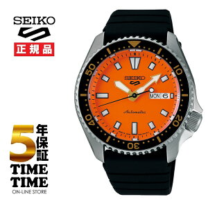 Seiko 5 Sports �Z�C�R�[5 �X�|�[�c SKX Suits Style ���J�j�J�� �I�����W SBSA309 �y���S��5�N�ۏ؁z