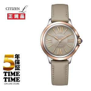 �y15��24���܂ōő�2,000�~OFF�N�[�|���I�|�C���g�ő�47�{�zCITIZEN L �V�`�Y�� �G�� �G�R�E�h���C�u ROUND Collection �T�X�e�i�u���E�I�b�` �s���N�S�[���h EM1166-01Z�y���S��5�N�ۏ؁z