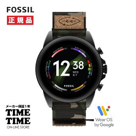 【最大2,000円OFFクーポン＆エントリーでポイント最大47倍！】FOSSIL フォッシル GEN6 ジェネレーション6 タッチスクリーンスマートウォッチ FTW4063 【安心のメーカー1年保証】