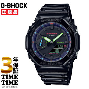 �yMAX20�ΏۃX�g�A�I�ő�2,000�~OFF�N�[�|���I�|�C���g�ő�49�{�zCASIO �J�V�I G-SHOCK G�V���b�N Virtual Rainbow�FGamer�fs RGB series �u���b�N ���C���{�[ GA-2100RGB-1AJF �y���S��5�N�ۏ؁z