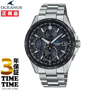 y926܂ōő2,000~OFFN[|I|Cgő47{zCASIO JVI OCEANUS IVAiX CLASSIC LINE \[[dg ubN Vo[ OCW-T2600J-1AJF yS3Nۏ؁z