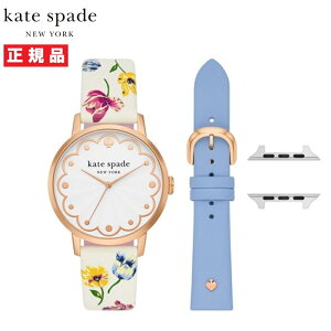 Kate Spade PCgXy[h Apple Watch AbvEHb` xg oh 38mm/40mm/41mm Ή fB[X u[ t[ KSS0155SET
