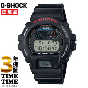 CASIO カシオ G-SHOCK Gショック メンズ デジタル ブラック DW-6900U-1JF 【安心の3年保証】