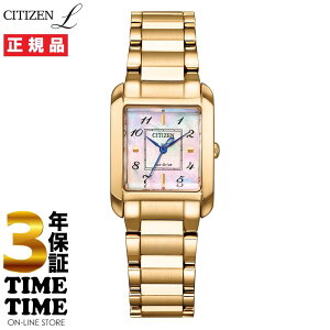 CITIZEN L �V�`�Y��L SQUARE Collection �G�R�E�h���C�u �S�[���h EW5603-89Y �y���S��5�N�ۏ؁z