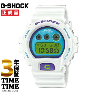 CASIO カシオ G-SHOCK Gショック CRAZY COLORS 2024 ホワイト ブルー DW-6900RCS-7JF 【安心の3年保証】