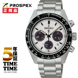 2/6�����ISEIKO �Z�C�R�[ Prospex �v���X�y�b�N�X SPEEDTIMER �\�[���[ �N���m�O���t �z���C�g SBDL125�y���S��5�N�ۏ؁z