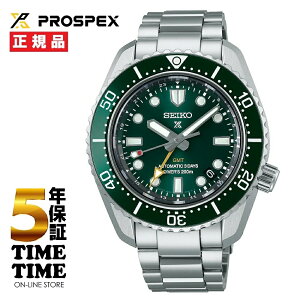 SEIKO �Z�C�R�[ Prospex �v���X�y�b�N�X 1968 ���J�j�J���_�C�o�[�Y ����f�U�C�� GMT �O���[�� SBEJ009 �y���S��5�N�ۏ؁z