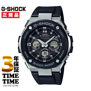 �y16��27���܂ōő�2,000�~OFF�N�[�|���I�|�C���g�ő�49�{�zCASIO �J�V�I G-SHOCK G�V���b�N GST-W300-1AJF �y���S��5�N�ۏ؁z