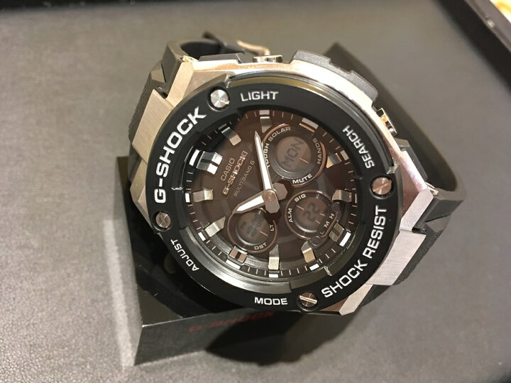 楽天市場】CASIO カシオ G-SHOCK Gショック GST-W300-1AJF 【安心の3年 