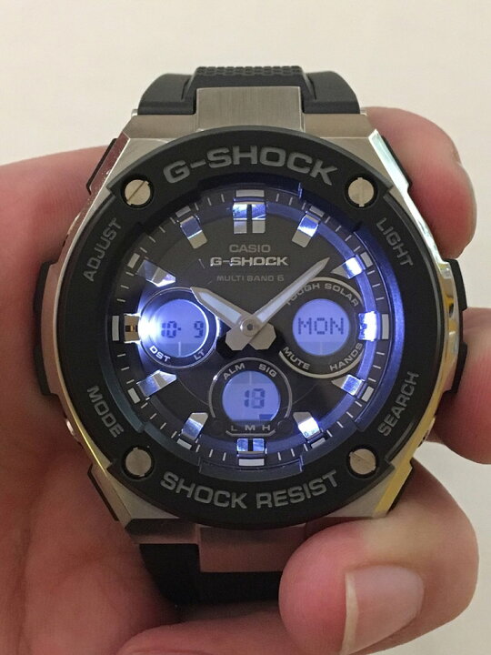 楽天市場】CASIO カシオ G-SHOCK Gショック GST-W300-1AJF 【安心の3年 