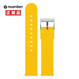 【超ポイントバック祭7/13AM10:00~ / 要エントリ】NOERDEN ノエルデン 交換バンド シリコン Yellow PAB-0007
