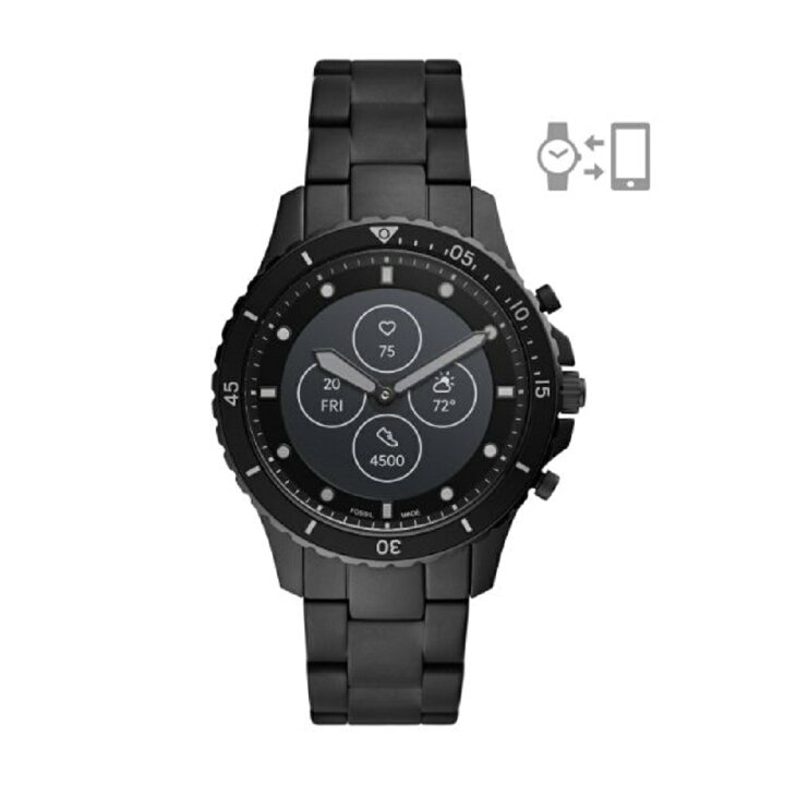 楽天市場】FOSSIL フォッシル FB-01ハイブリッドスマートウォッチ HR 