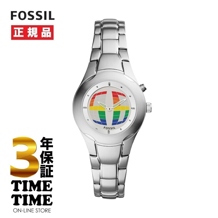 Fossil big tic ビックティック デジタル時計 - 腕時計(デジタル)