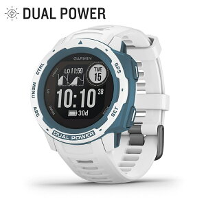 在庫あります!クーポンGET! GARMIN ガーミン Instinct Dual Power Surf Edition サーフエディション Cloudbreak 010-02293-61 【安心のメーカー1年保証】
