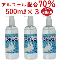 楽天市場】アルコール ハンドジェル 500ml 24本セットの通販