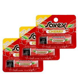 【送料無料】 サベックス スティック リップクリーム 4.2g×3本セット 正規品　チェリー ポイント消化 買い回り