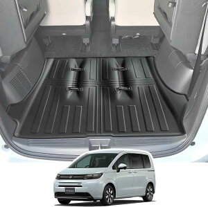 ホンダ フリード gt ラゲッジマット 2024新型 フリード 専用 3D 防水マット TPE製 滑り止めマット 取り付け簡単 防キズ 防水 防汚 滑り止め フリード 内装 カスタム パーツ