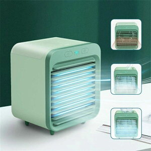 ボックス型 熱中症対策 携帯 軽量 加湿 冷却 ポータブルエアコン 小型クーラー 冷風扇 ミニエアコンファン 卓上冷風機