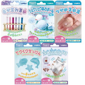 ルミカ おうちでできる実験キット 5種類 O プチ研究 ふしぎな 実験 キット 自由 研究 科学 化学 好奇心 探求心