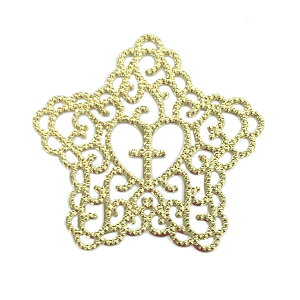 ツクリエ いろコレ すかしパーツ プリズムスター アクセサリーパーツ トップ 子供 手作り キッズ ハンドメイド アクセサリー ゆめかわいい 商用利用可