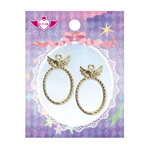 ツクリエ いろコレ レジンフレーム ハートジュエリー アクセサリーパーツ レジン 子供 手作り キッズ ハンドメイド アクセサリー ゆめかわいい 商用利用可