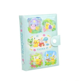 ポケモン シールバインダー グリーン ポケットモンスター ピカチュウ ニャオハ ホゲータ クワッス