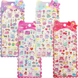 ハローキティ クリスタル シール 立体 キラキラ デコレーションシール ぷっくり つやつや 単品 サンリオ sanrio 公式 中国