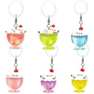 ワンポイントチャーム ぽてもち シマエナガ Sweet パフェ デコレーション めじるしチャーム 目印 めじる…