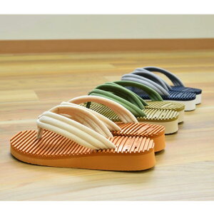 送料無料 鼻緒 草履 サンダル yubi-ku 日本製 足裏と姿勢を補正 ラッキーベル 歩行 室内用としてもOK 軽量 サイズS  M L LL 3L 3色あり