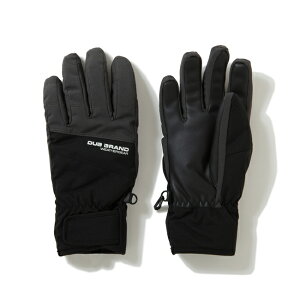 O[u DUB BRAND Weathergear _uuh HARZARD FIVE GLOVE Black/C.Gray Xm[{[h  Y fB[X