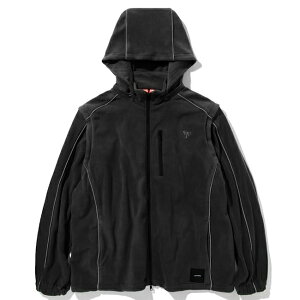 �W���P�b�g FLATLUX �t���b�g���b�N�X Trident Jacket winter Charcoal Black Apricot �t���[�X �A�E�^�[ �����Y ���f�B�[�X