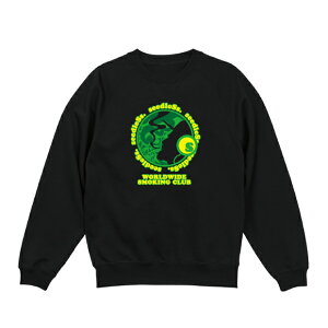 �g���[�i�[ seedleSs �V�[�h���X Shadows of Weed Wraglan Crew Sweat 10oz Black �N���[�l�b�N �X�E�F�b�g �����Y ���f�B�[�X