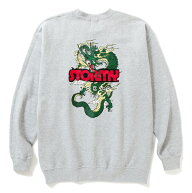 トレーナー STORMY ORIGINAL ストーミー Dragon Crew Neck Sweat H.Gray ドラゴン クルーネック スウェッ…