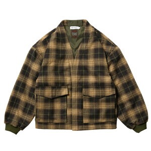 WPbg Evisen GBZ DOTERA DOWN JACKET Green Yellow ȃWPbg AE^[ Y fB[X